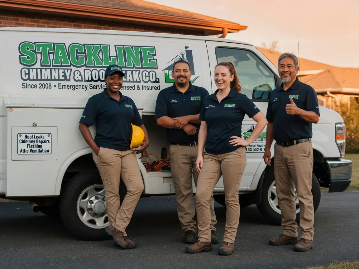 Chimney flashing repair company in Portland, MI